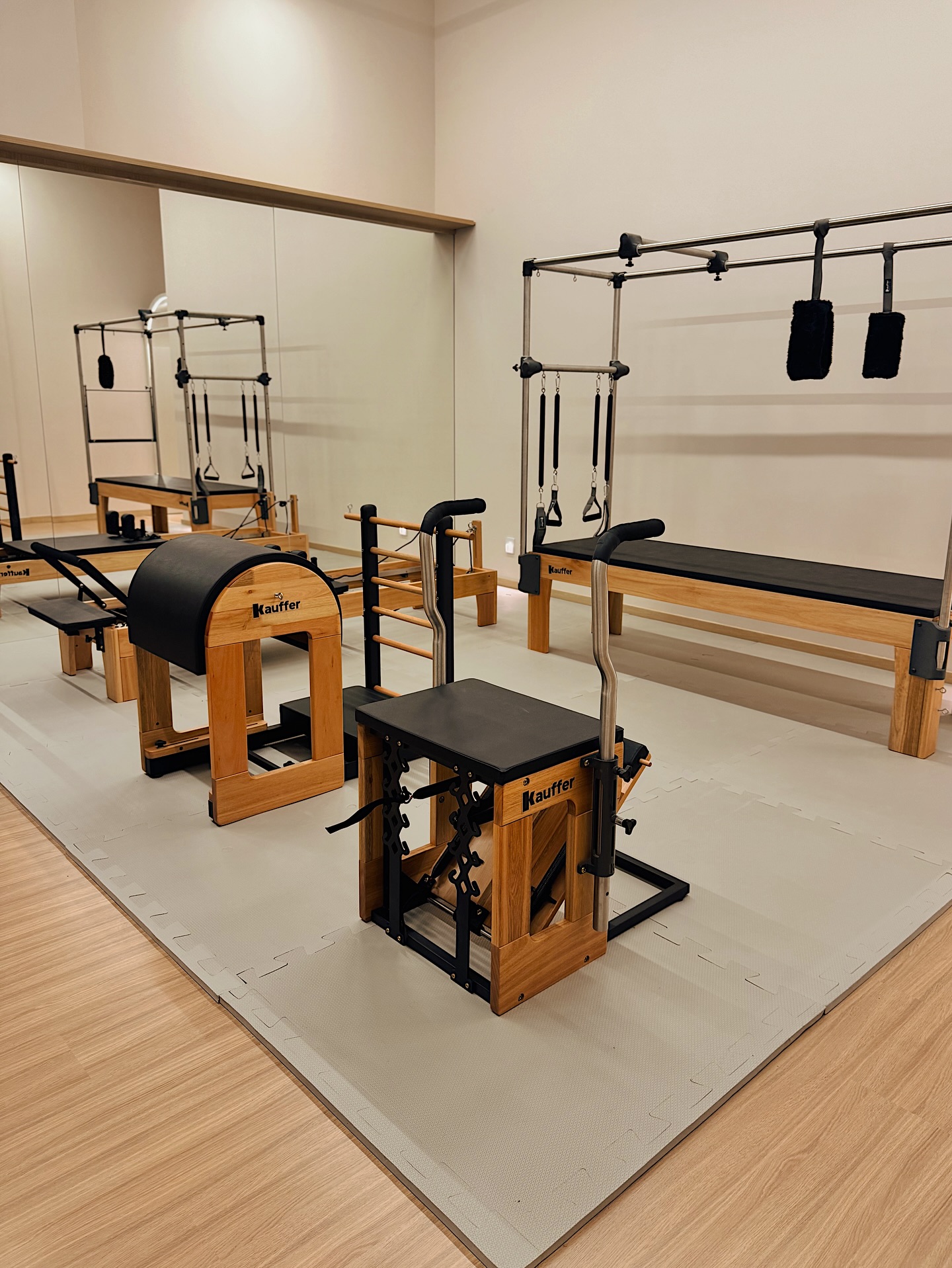 Equipamentos de pilates clínico na BEMVI